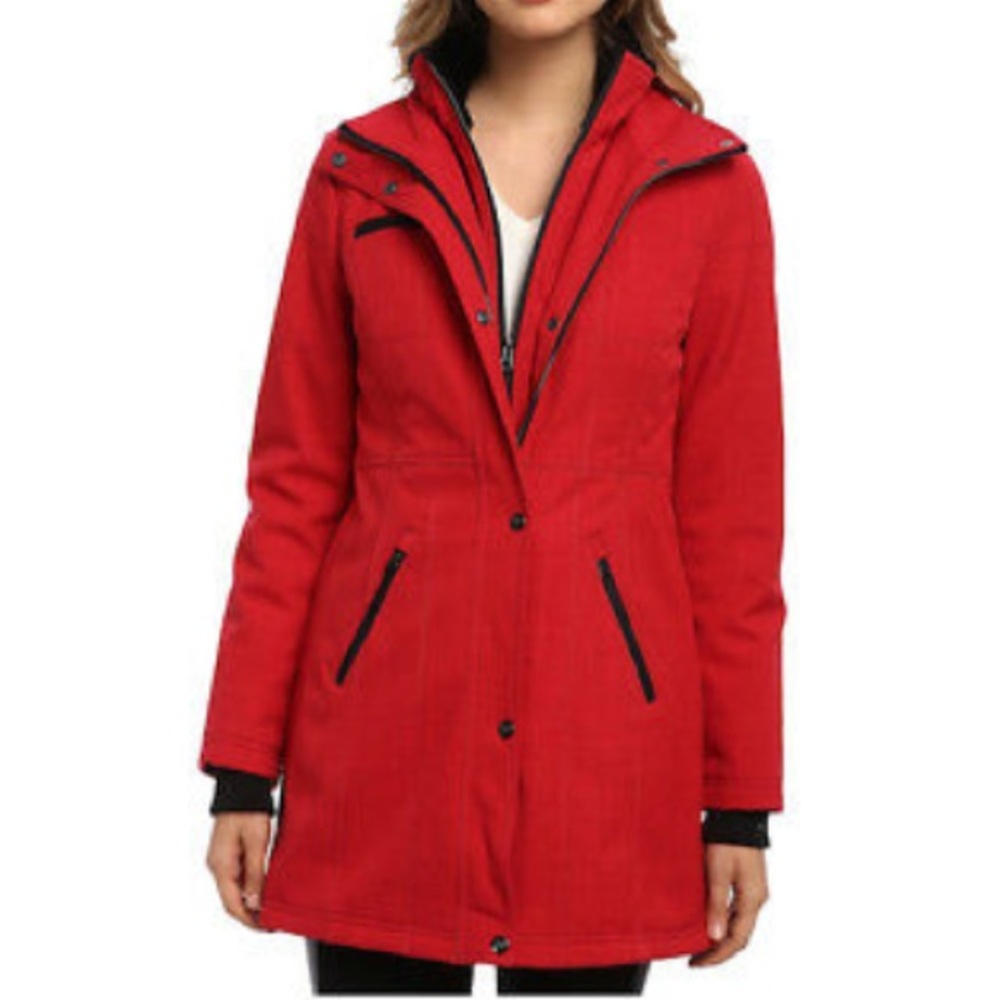 Jessica Simpson Red Coat